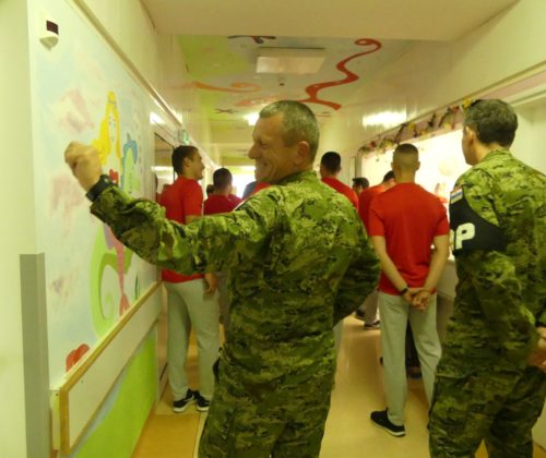 Chorwaccy żołnierze wsparli budowę Oazy Radości