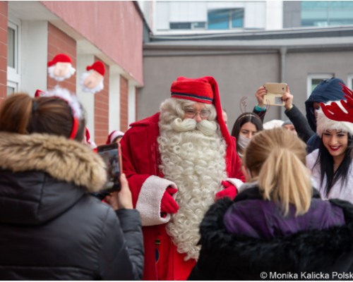 Mikołaj z Laponii z wizytą w Białymstoku